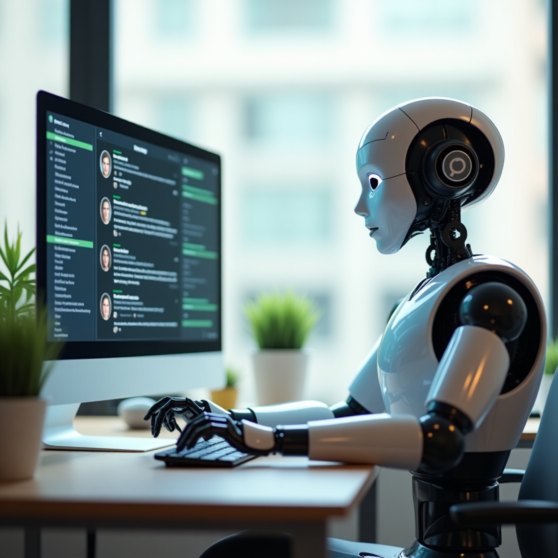 نمایی از پنل مدیریت چتبات Callmee با پاسخ خودکار